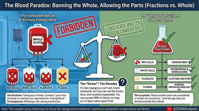 The Blood Paradox: Banning the Whole, Allowing the Parts