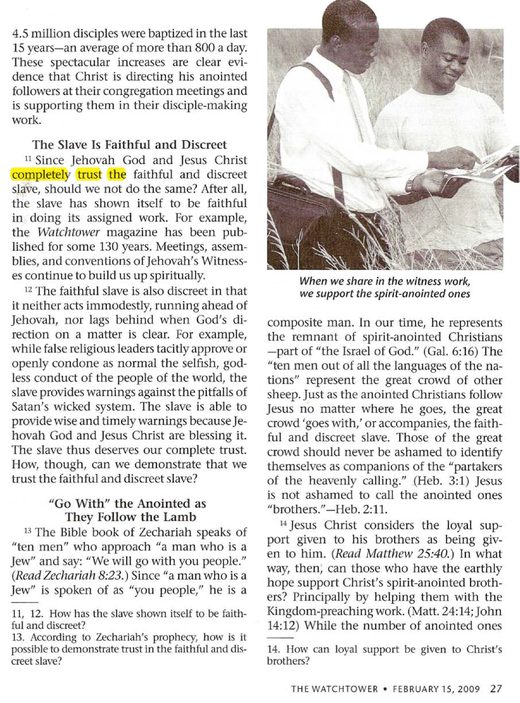 The Watchtower, February 15, 2009, p. 27